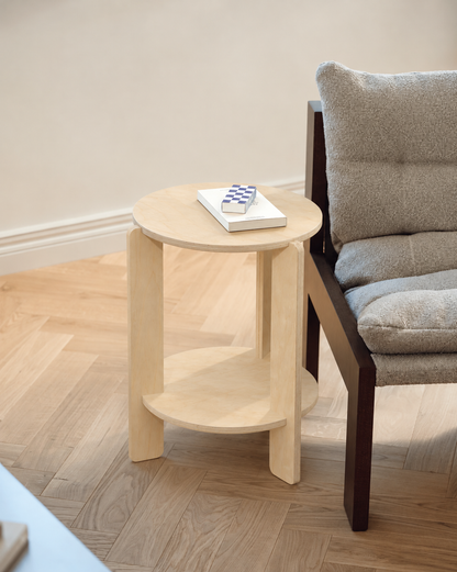 Duo de toiles • Table d'appoint
